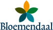Logo met vijf bloemblaadjes in groen, blauw en geel boven het woord „Bloemendaal” in blauwe letters Logo met vijf bloemblaadjes in groen, blauw en geel boven het woord „Bloemendaal” in blauwe letters.